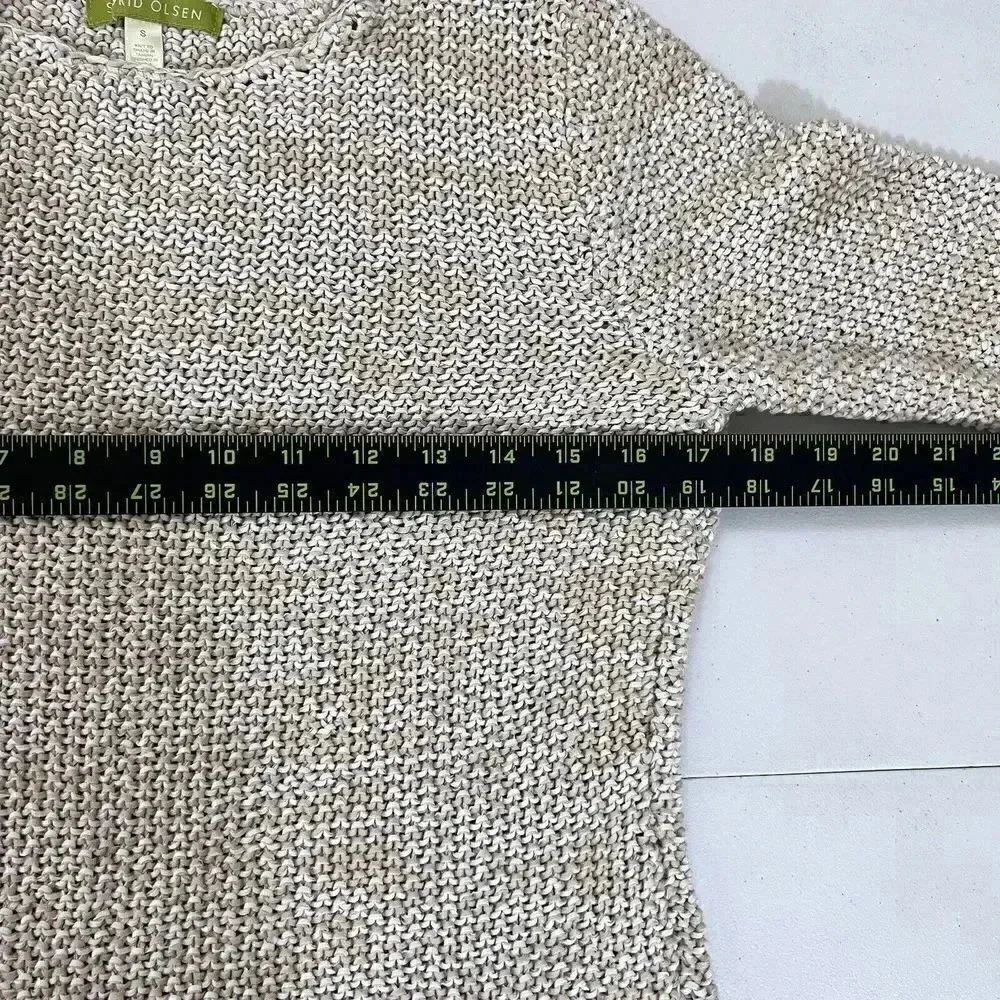 Sigrid Olsen Womens Sweater Size S Pullover Chunky Knit - Picture 10 of 11
